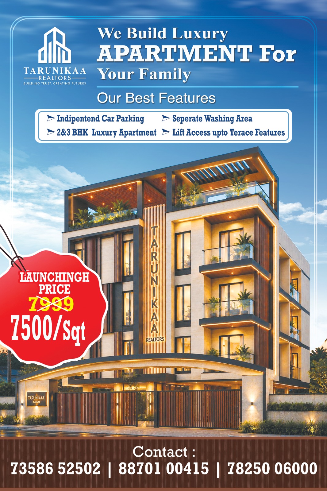 Full Tarunikaa Realtors launch brochure